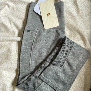 Work out leggings with rigged sides